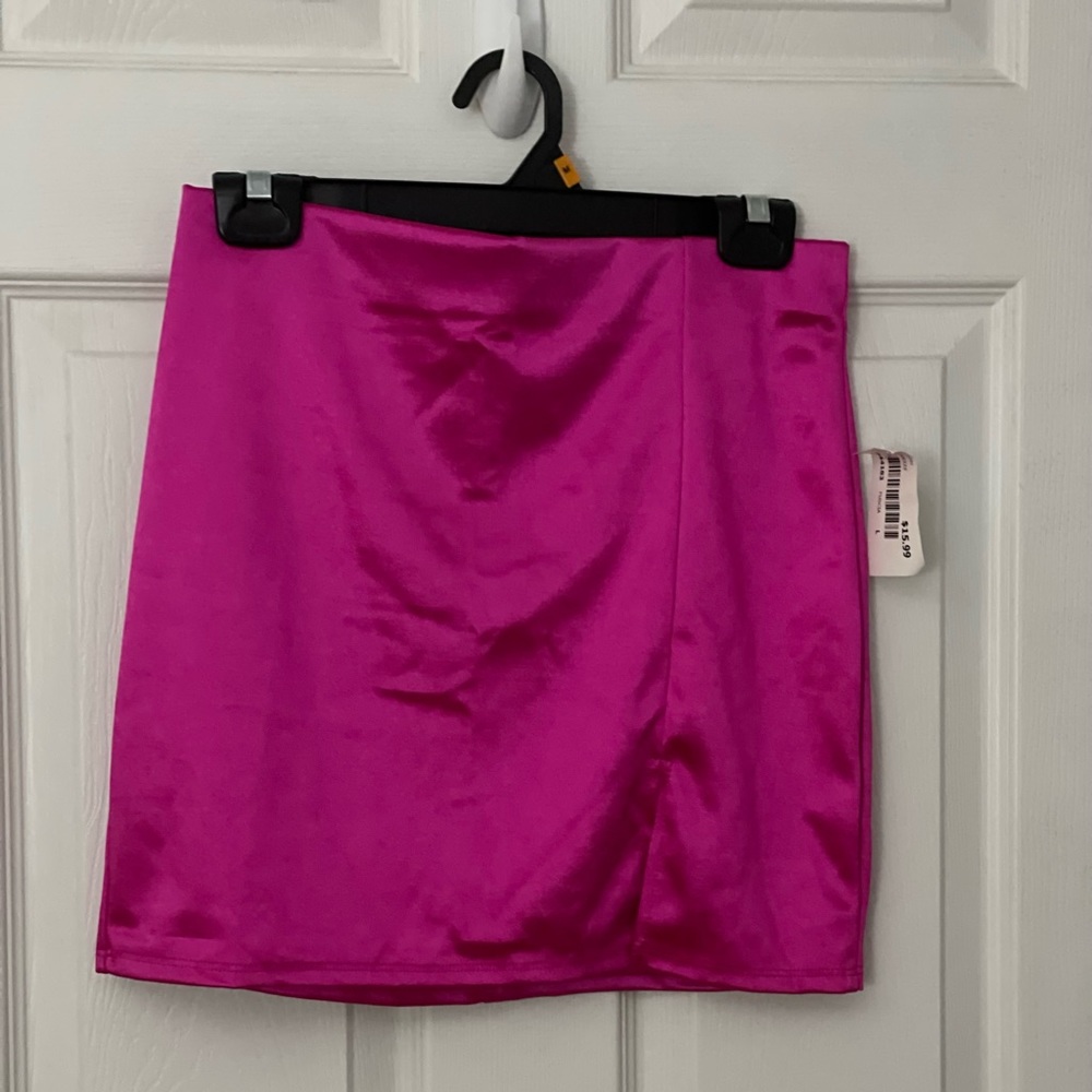 Hot Pink Skirt